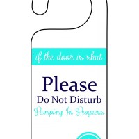 printable pumping sign